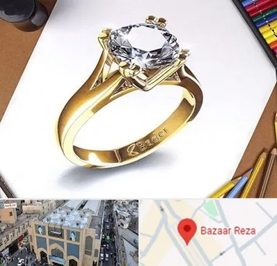 کلاس طراحی جواهرات در بازار رضا مشهد