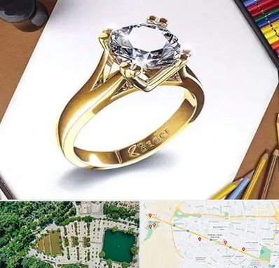 کلاس طراحی جواهرات در وکیل آباد مشهد 