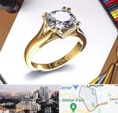کلاس طراحی جواهرات در الهیه 