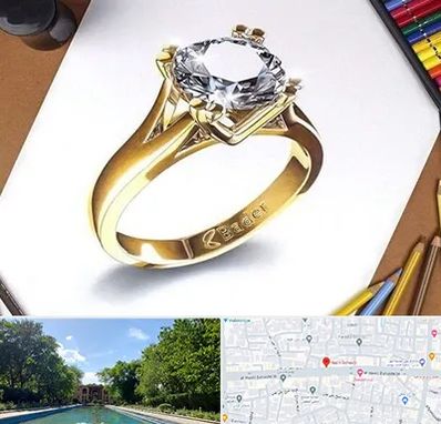 کلاس طراحی جواهرات در هشت بهشت اصفهان 