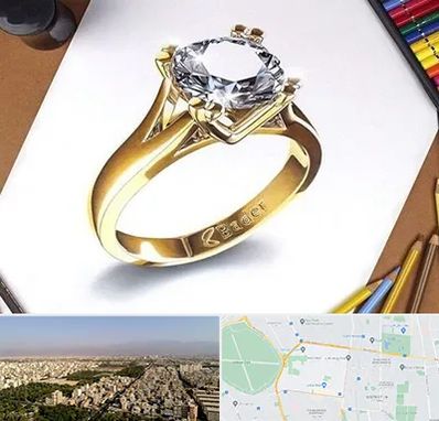 کلاس طراحی جواهرات در نازی آباد 