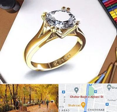 کلاس طراحی جواهرات در چهارباغ اصفهان 