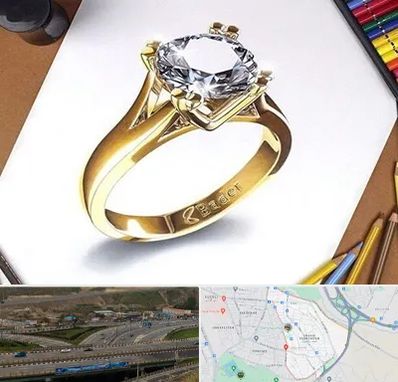 کلاس طراحی جواهرات در یاغچیان تبریز