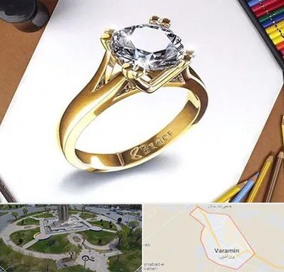کلاس طراحی جواهرات در ورامین
