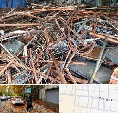 خرید ضایعات آهن در خیابان فلسطین