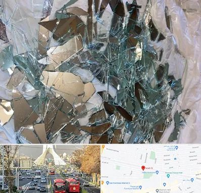 خرید ضایعات شیشه در خیابان آزادی 