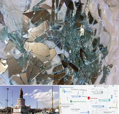 خرید ضایعات شیشه در کارگر جنوبی 