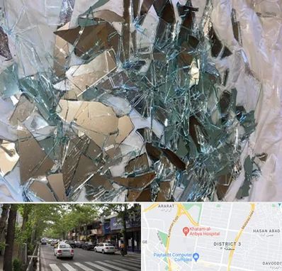 خرید ضایعات شیشه در ظفر 