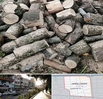 خرید ضایعات چوب در خیابان جمالزاده