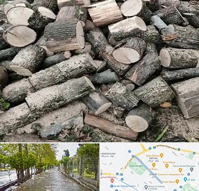 خرید ضایعات چوب در خیابان ارم شیراز 