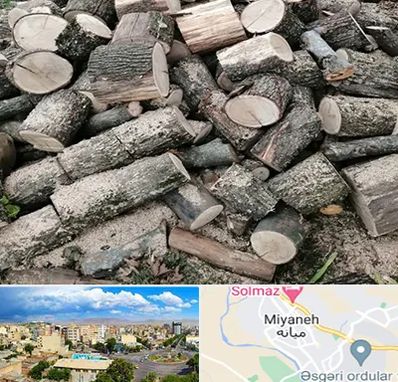 خرید ضایعات چوب در میانه