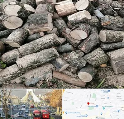 خرید ضایعات چوب در خیابان آزادی 