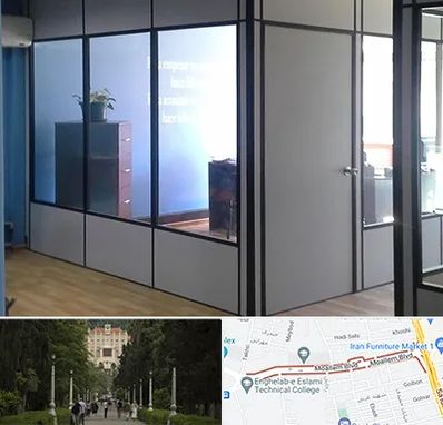 پارتیشن در بلوار معلم رشت 