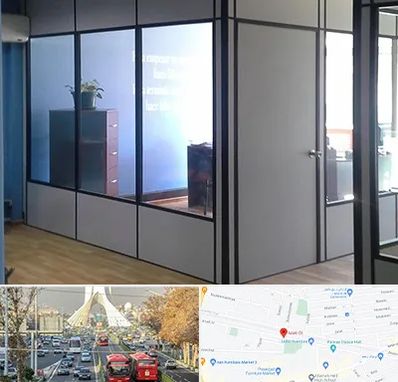 پارتیشن در خیابان آزادی 