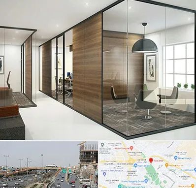 اجرای پارتیشن در بلوار توس مشهد 