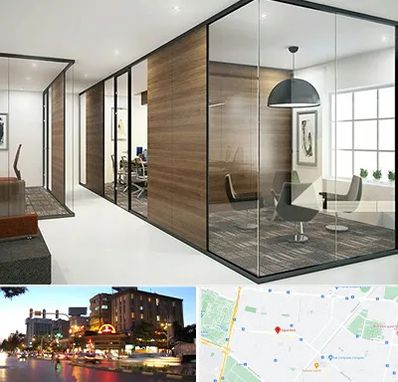 اجرای پارتیشن در بلوار سجاد مشهد 