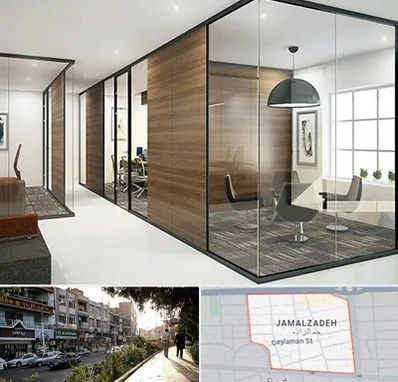 اجرای پارتیشن در خیابان جمالزاده