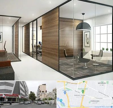 اجرای پارتیشن در بلوار فردوس 