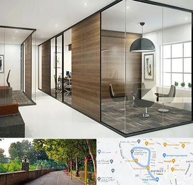 اجرای پارتیشن در بلوار گیلان رشت 