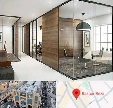 اجرای پارتیشن در بازار رضا مشهد