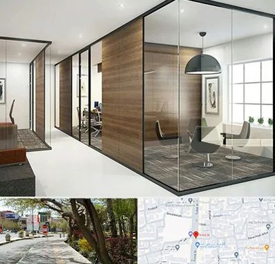 اجرای پارتیشن در خیابان توحید اصفهان 