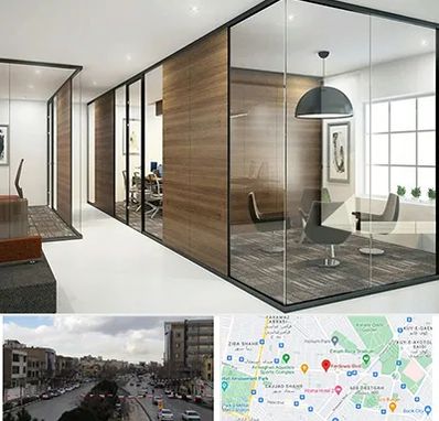 اجرای پارتیشن در بلوار فردوسی مشهد 