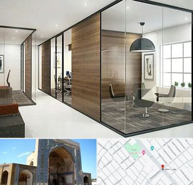 اجرای پارتیشن در مصلی مشهد