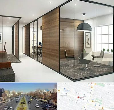 اجرای پارتیشن در بلوار معلم مشهد 