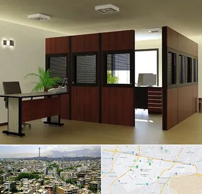 پارتیشن اداری در منطقه 8 تهران 