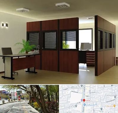 پارتیشن اداری در خیابان توحید اصفهان 