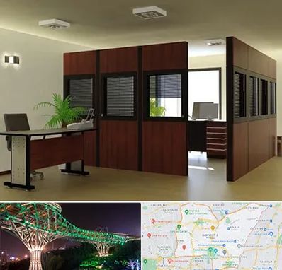 پارتیشن اداری در منطقه 3 تهران 