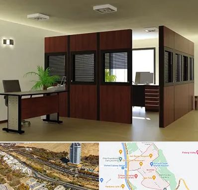 پارتیشن اداری در خیابان نیایش شیراز 