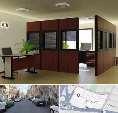 پارتیشن اداری در مجیدیه شمالی