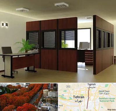 پارتیشن اداری در ولیعصر 