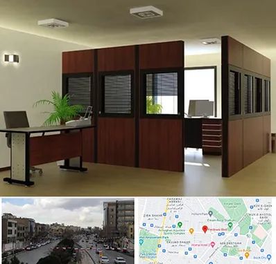 پارتیشن اداری در بلوار فردوسی مشهد 