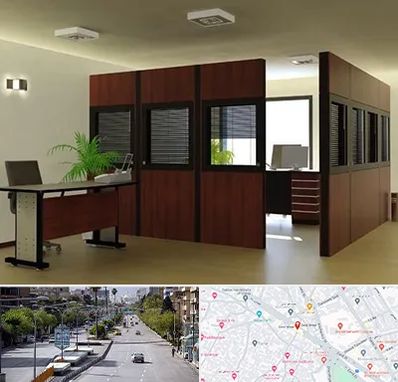 پارتیشن اداری در خیابان زند شیراز 