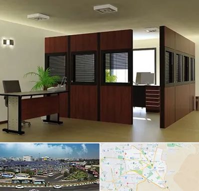 پارتیشن اداری در منطقه 15 تهران 