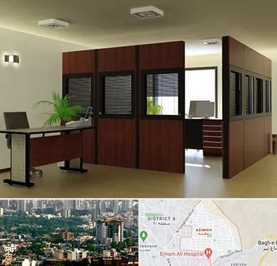 پارتیشن اداری در عظیمیه کرج 