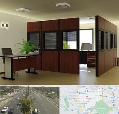 پارتیشن اداری در منطقه 17 تهران 