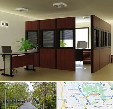 پارتیشن اداری در قدوسی غربی شیراز 