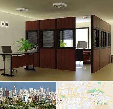 پارتیشن اداری در شرق تهران 