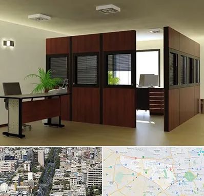 پارتیشن اداری در منطقه 18 تهران 