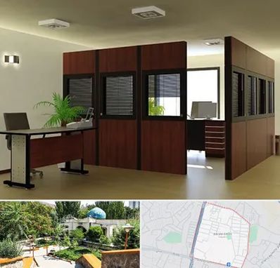 پارتیشن اداری در باغمیشه تبریز