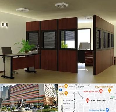 پارتیشن اداری در سهروردی 