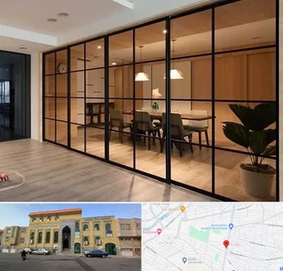 پارتیشن شیشه ای در زنبیل آباد قم