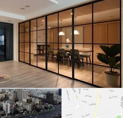 پارتیشن شیشه ای در زرتشت