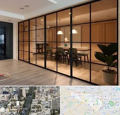 پارتیشن شیشه ای در منطقه 18 تهران 