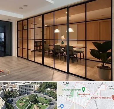 پارتیشن شیشه ای در جهانشهر کرج 