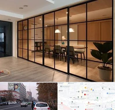 پارتیشن شیشه ای در کارگر شمالی 