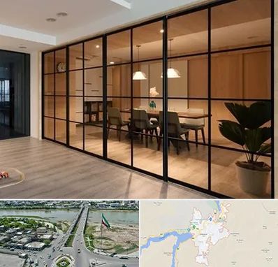 پارتیشن شیشه ای در میاندوآب